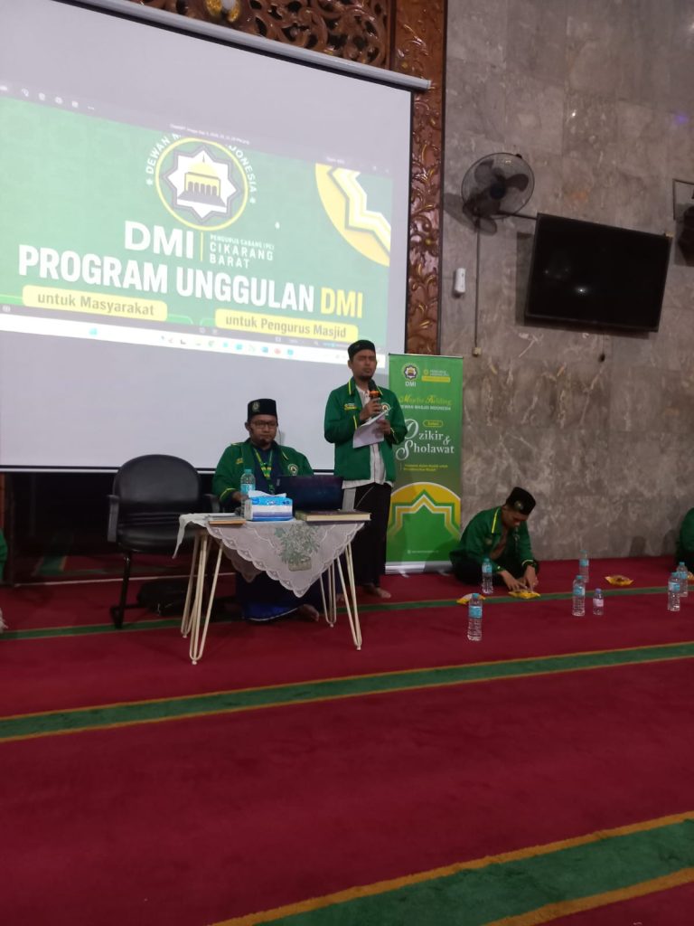 Mengetuk Pintu Surga dari Telaga Harapan: Safari Dzikir dan Sholawat Perdana DMI PC Cikarang Barat Padukan Spiritualitas dan Pemberdayaan Umat